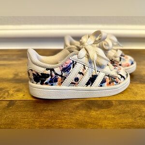 adidas superstar toddler size 6 multicolor RARE